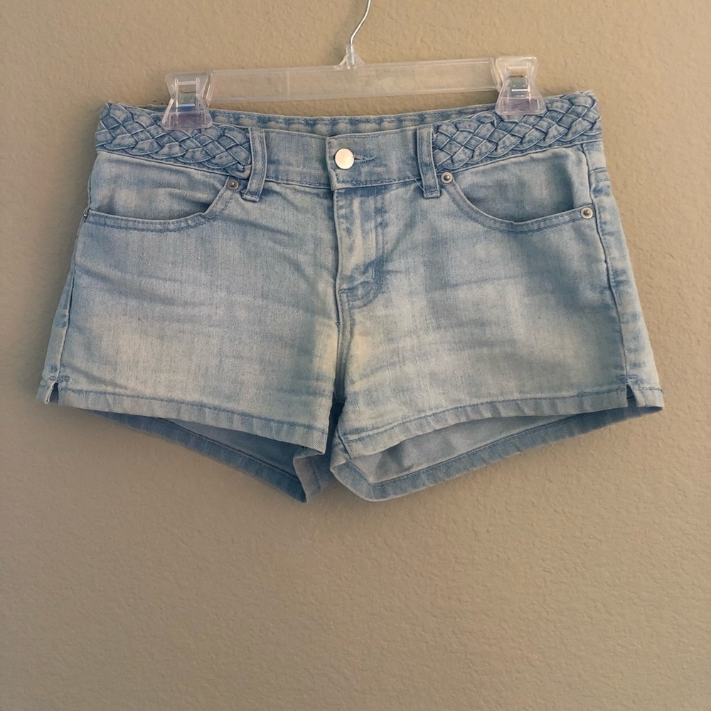 Denim shorts
